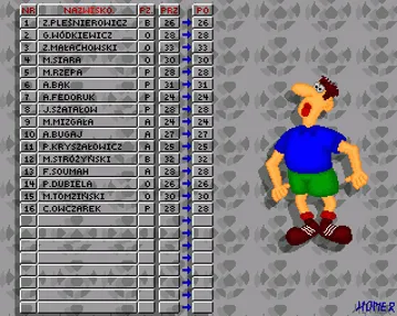 Mistrz Polski Manager '96_Disk1 screen shot game playing